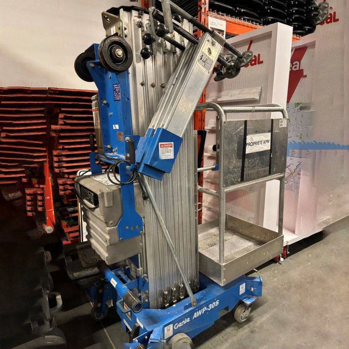 Plateforme élévatrice manuelle